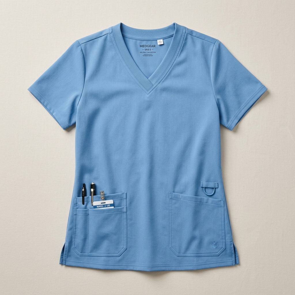 Melbourne Technical V-Neck Top