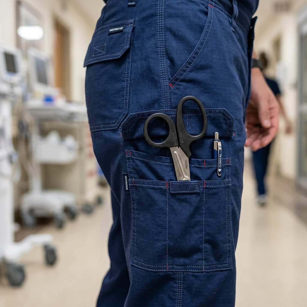 Technical Cargo Scrub Pants